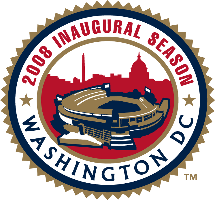 Washington Nationals 2008 Stadium Logo iron on paper